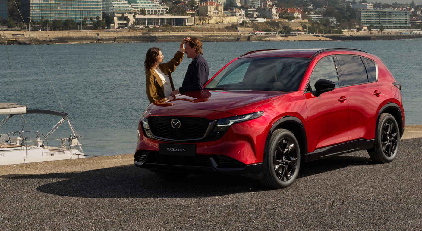 Mazda CX-5 front three-quarter view