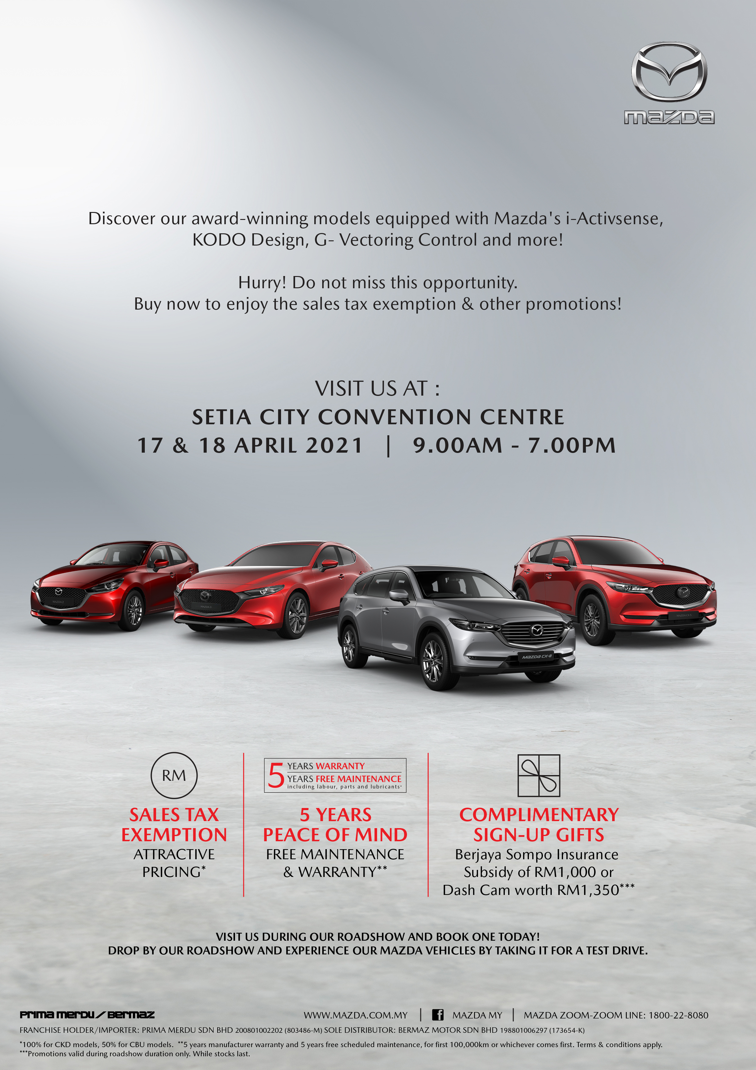 ACE 2021 - Mazda Roadshow